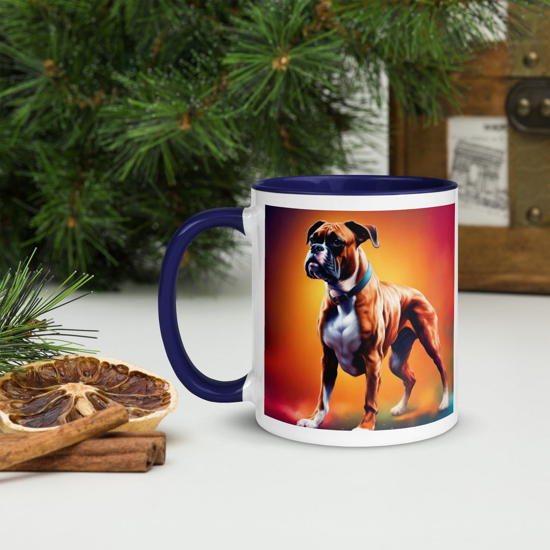 Boxer- Mug with Color Inside v5