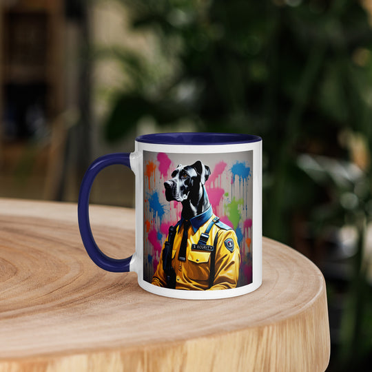 Great Dane- Mug with Color Inside v2