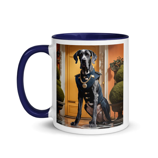 Great Dane- Mug with Color Inside v3
