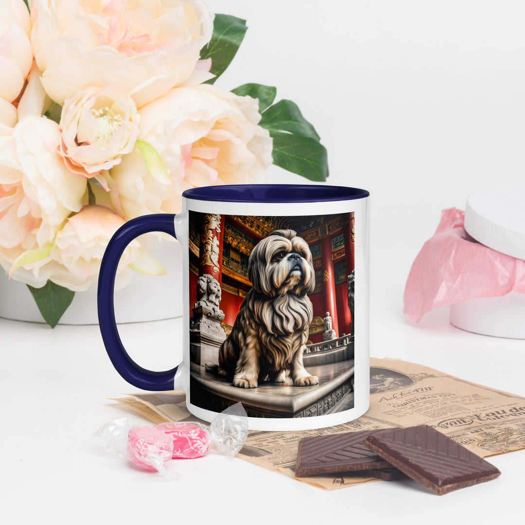 Shih Tzu- Mug with Color Inside v5