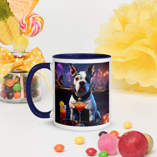 Catahoula Bulldog General- Mug with Color Inside v8