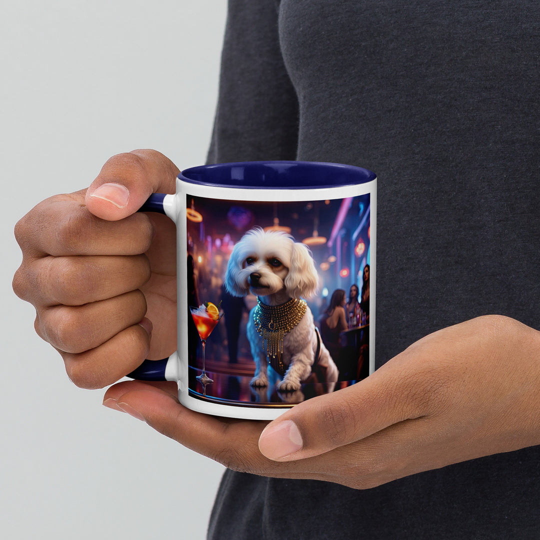 Cavachon- Mug with Color Inside v9