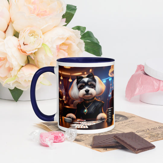 Cavachon- Mug with Color Inside v10