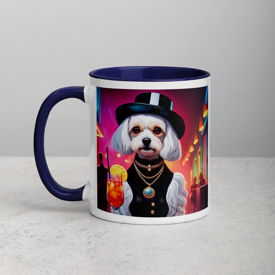 Cavachon- Mug with Color Inside v12