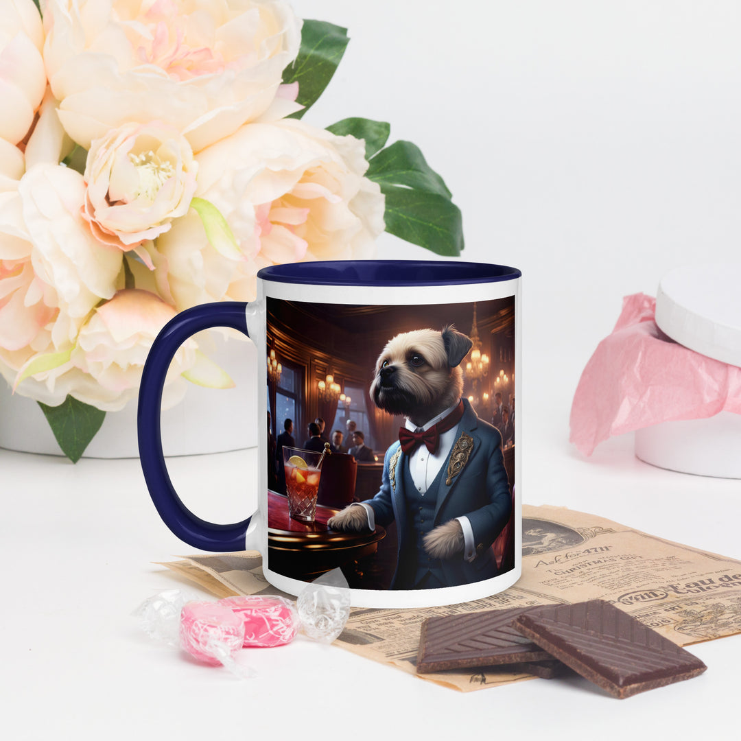 Cavapoo General- Mug with Color Inside v6