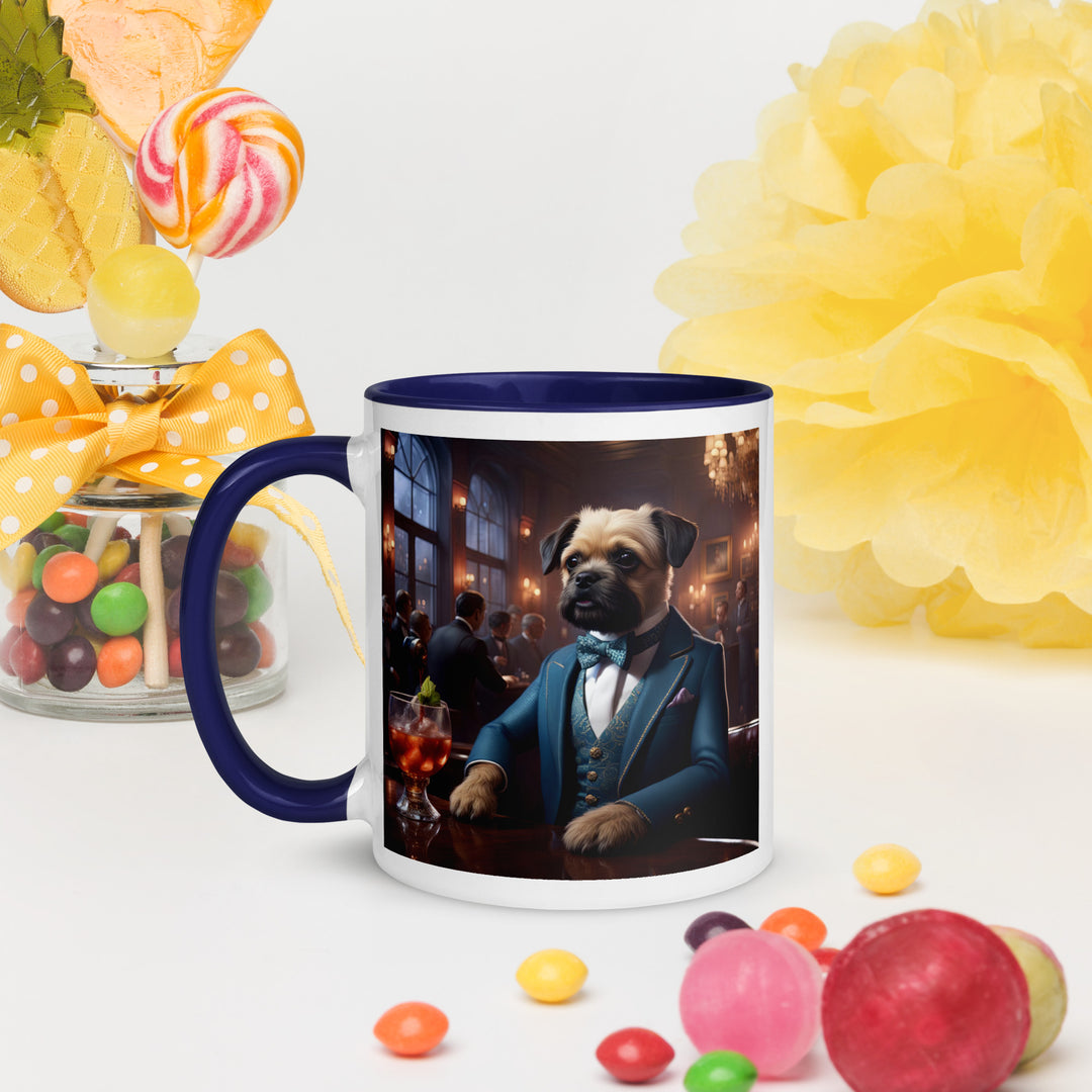 Cavapoo General- Mug with Color Inside v16