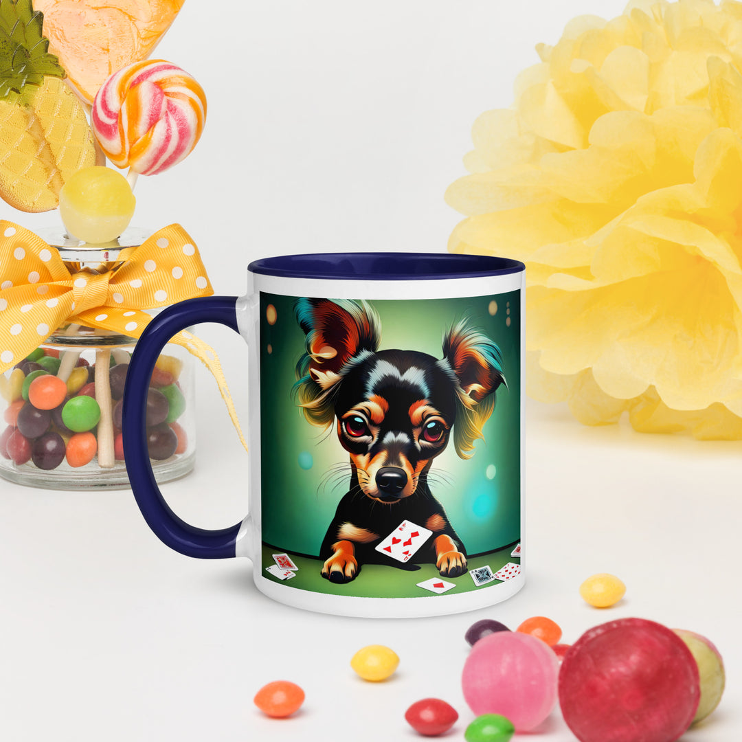 Chiweenie General- Mug with Color Inside v3