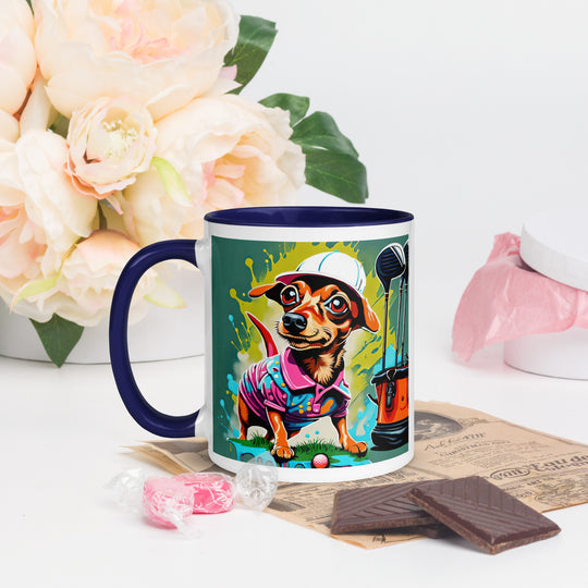 Chiweenie General- Mug with Color Inside v12