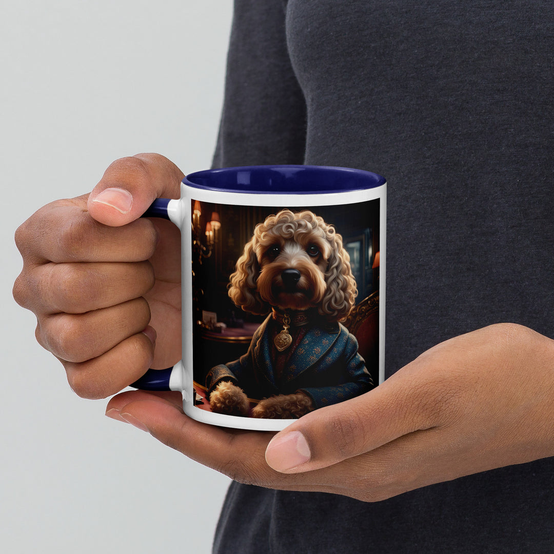 Cockapoo General- Mug with Color Inside v4