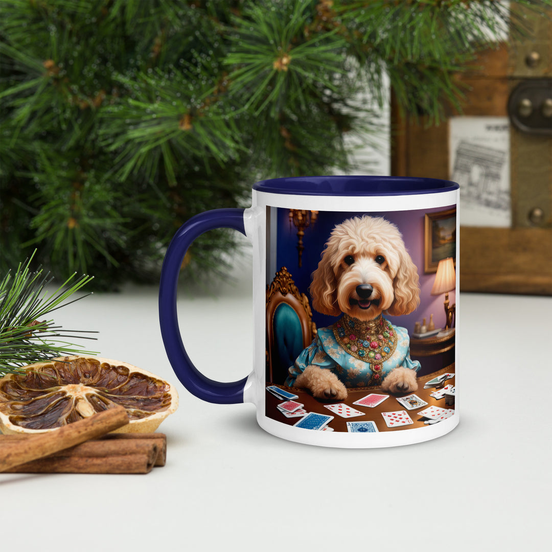 Goldendoodle- Mug with Color Inside v3