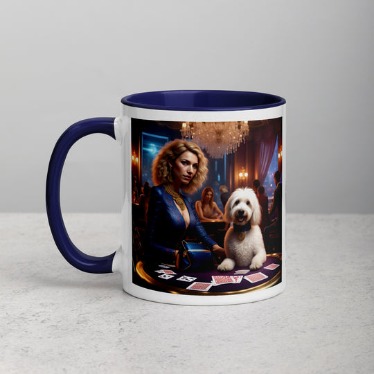 Goldendoodle- Mug with Color Inside v22