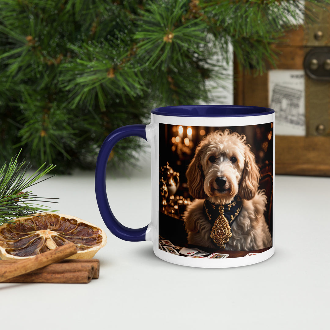 Goldendoodle- Mug with Color Inside v23