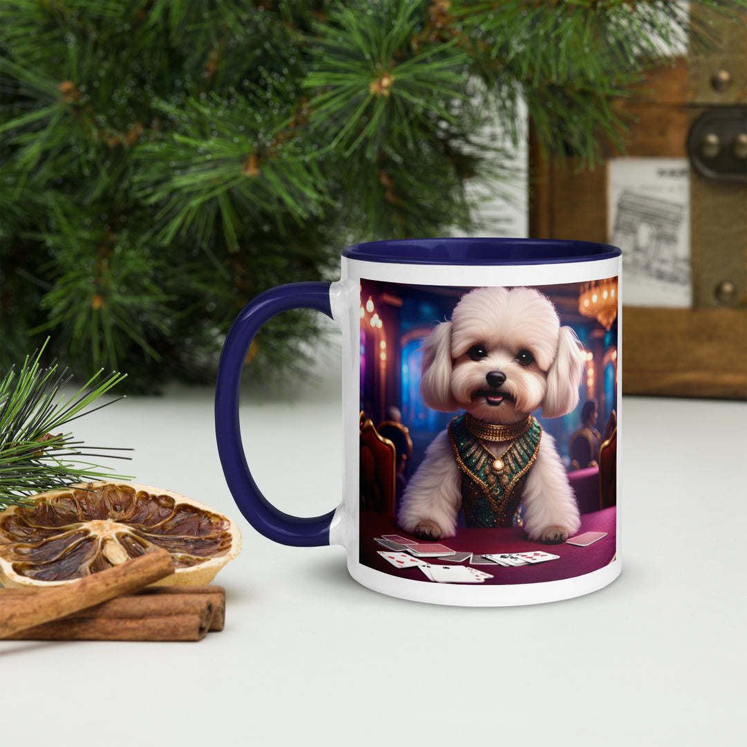 Maltipoo General- Mug with Color Inside v13