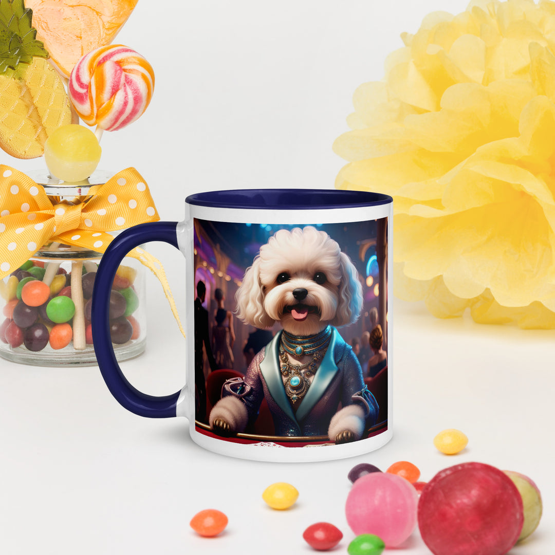 Maltipoo General- Mug with Color Inside v15