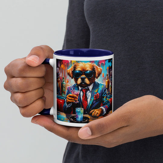 Pekapoo General- Mug with Color Inside