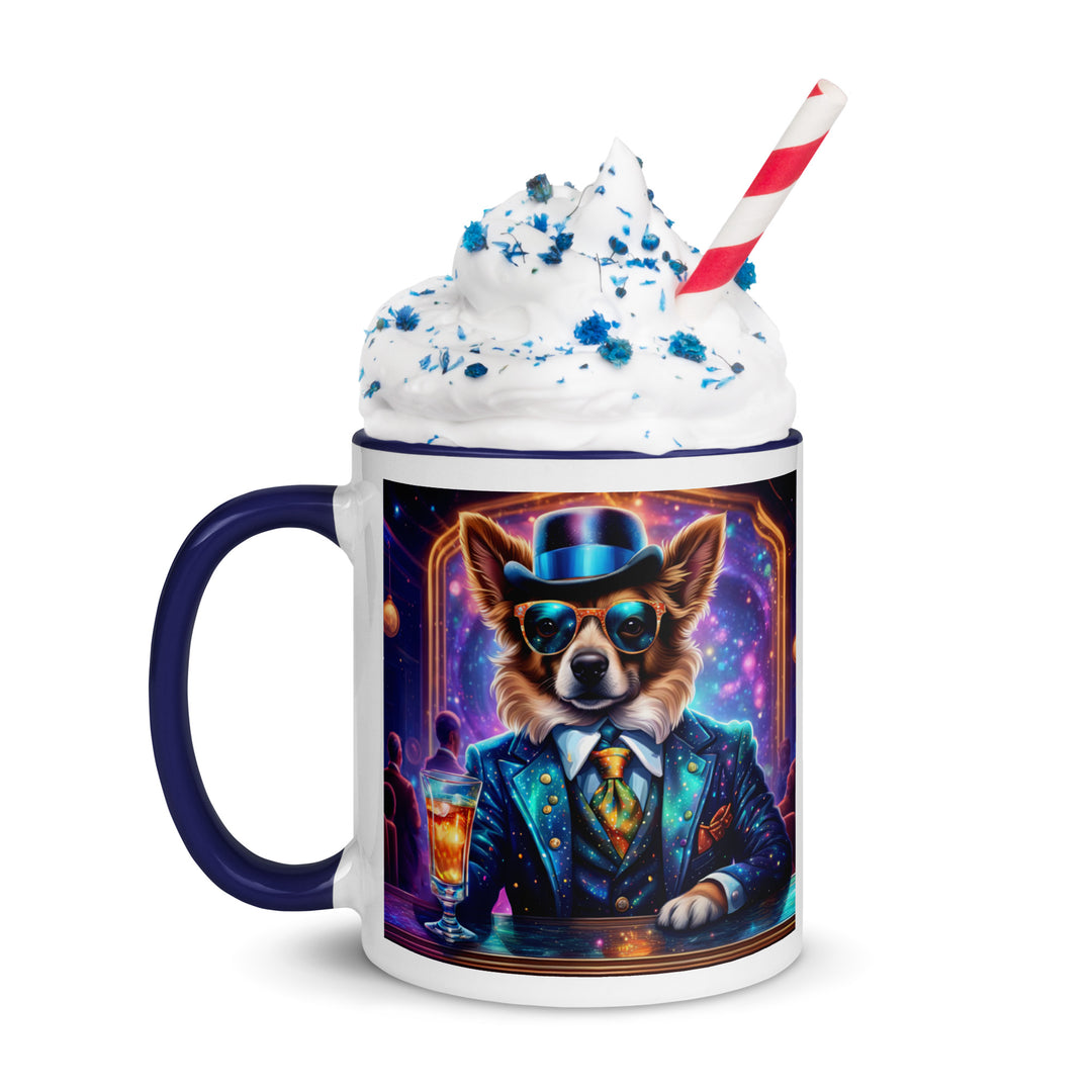 Pekapoo General- Mug with Color Inside v11