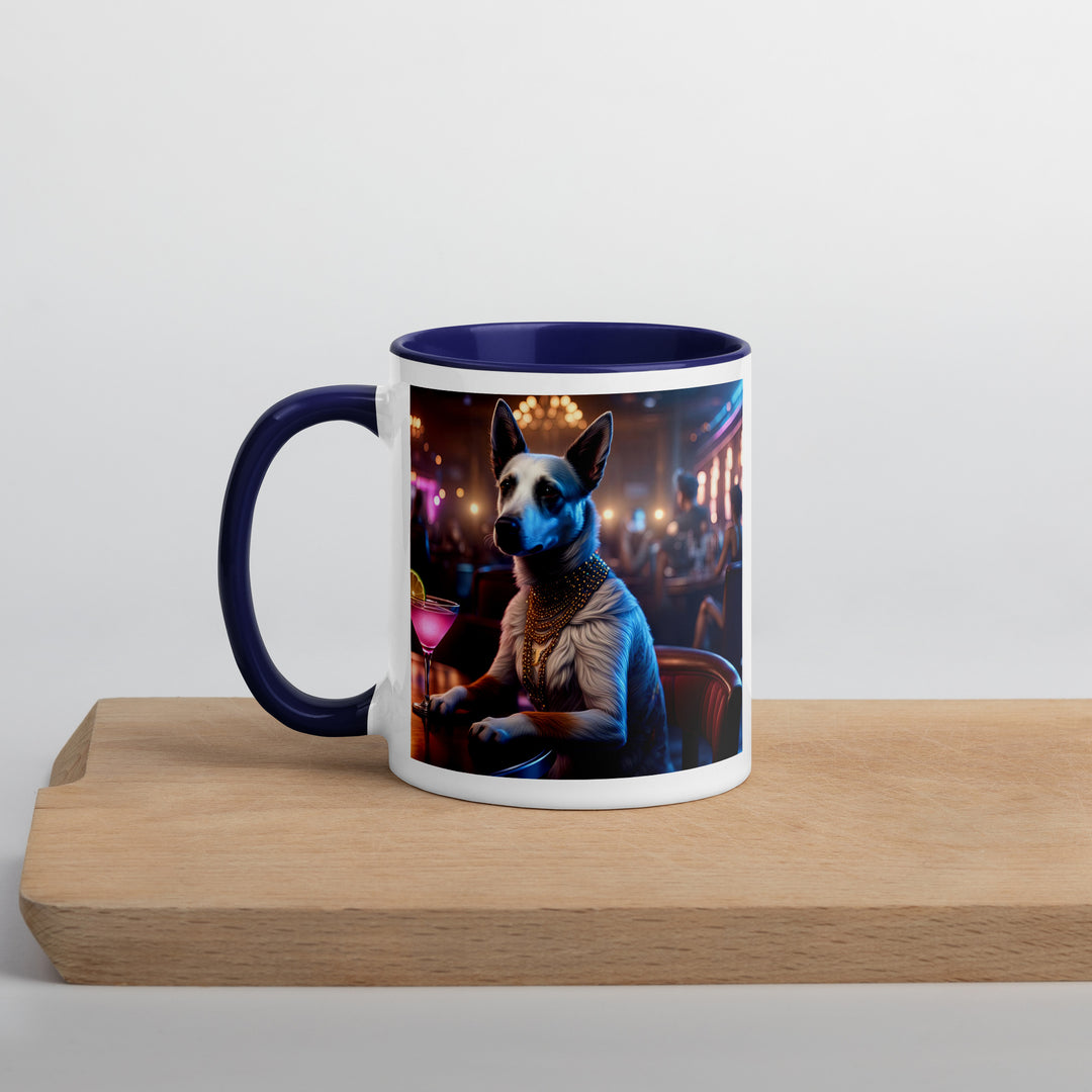 Texas Heeler General- Mug with Color Inside v5