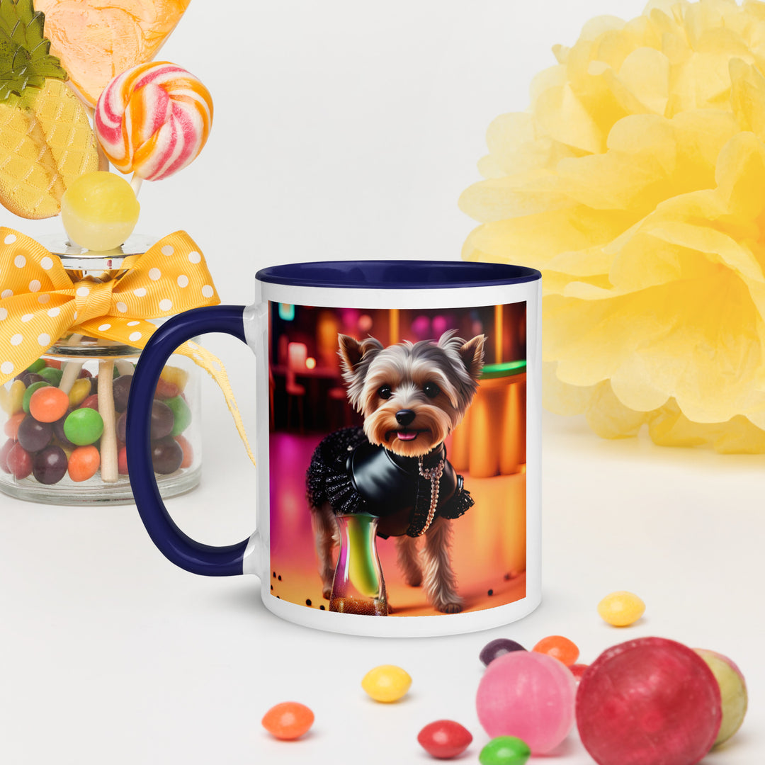 Yorkipoo General- Mug with Color Inside v5