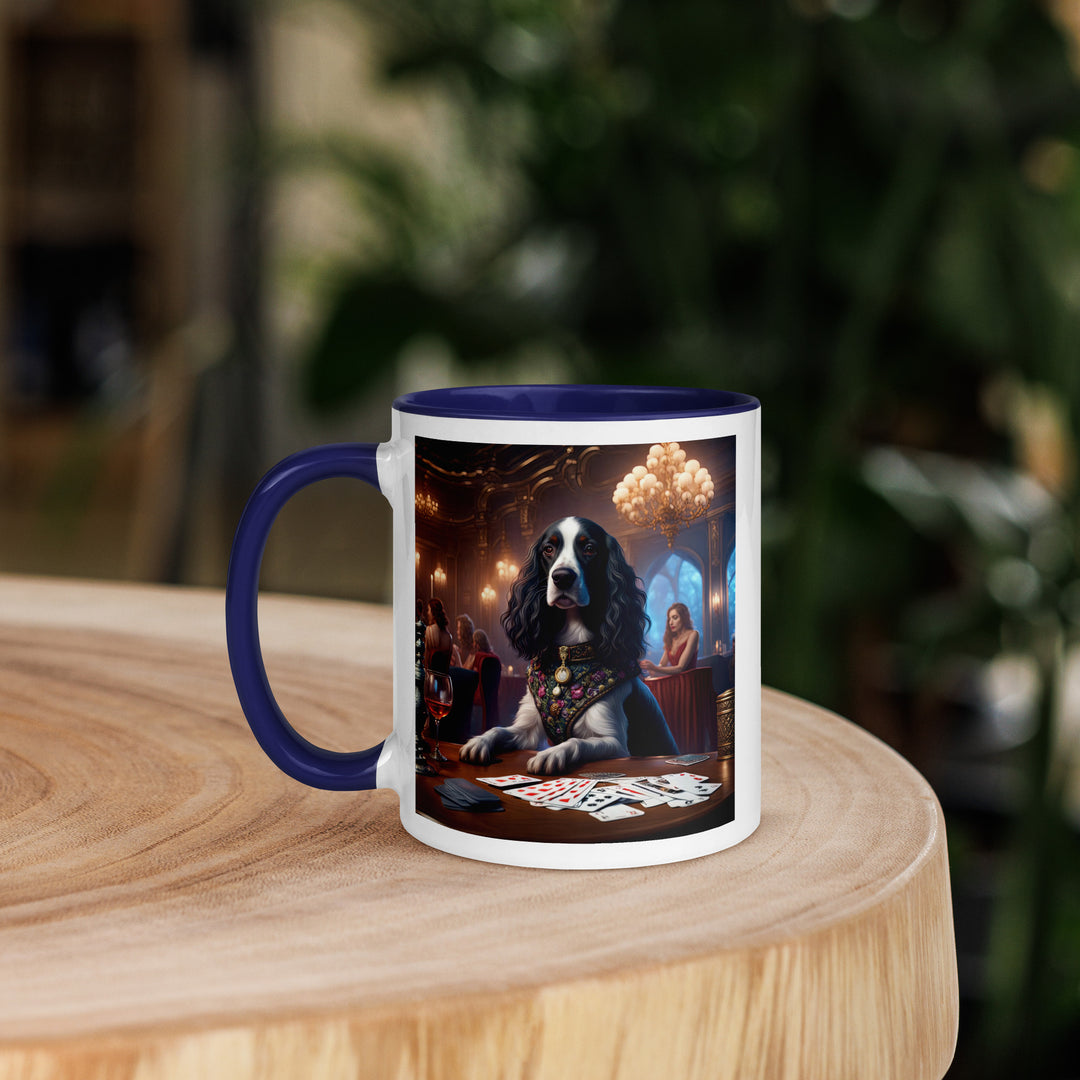 Sprocker Spaniel General- Mug with Color Inside v3