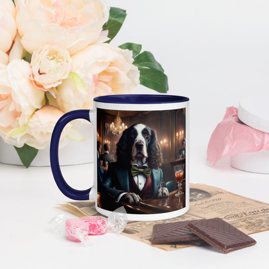 Sprocker Spaniel General- Mug with Color Inside v6