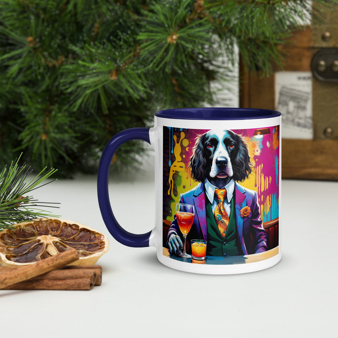 Sprocker Spaniel General- Mug with Color Inside v13