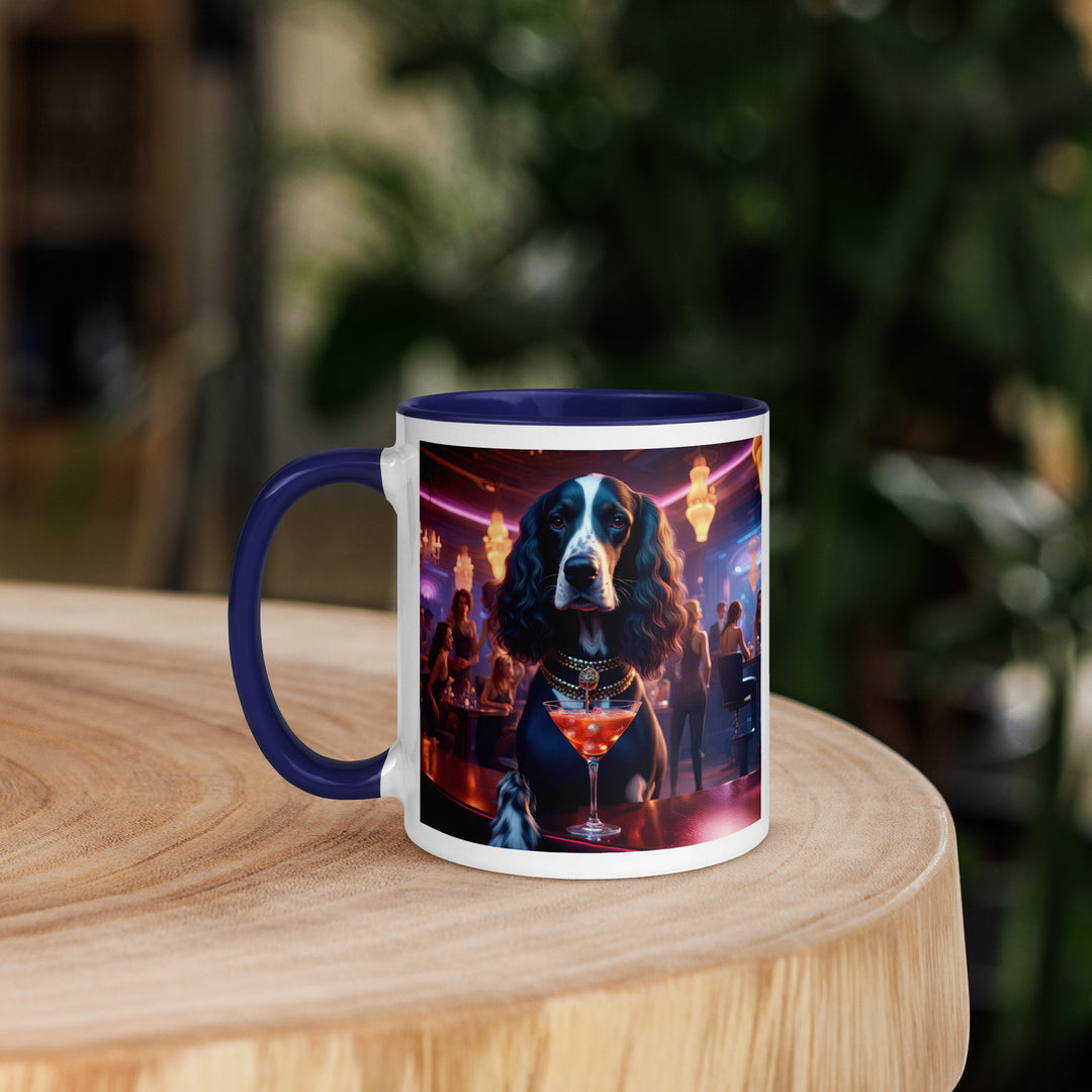 Sprocker Spaniel General- Mug with Color Inside v14