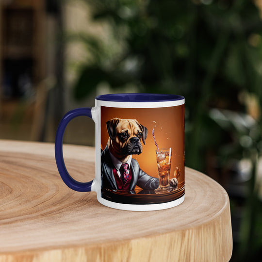 Puggle General- Mug with Color Inside v3