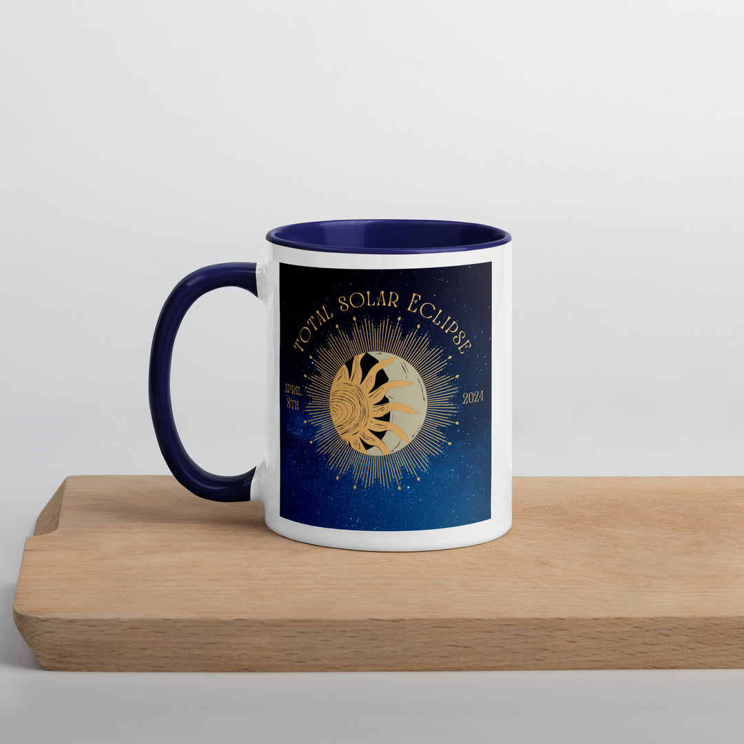 American Bulldog Eclipse- Mug with Color Inside