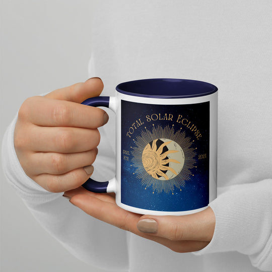 Beagle Eclipse- Mug with Color Inside v2