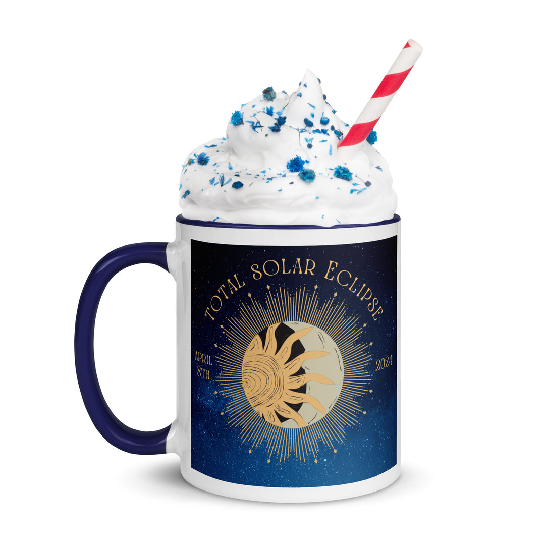 Pekapoo Eclipse- Mug with Color Inside v2