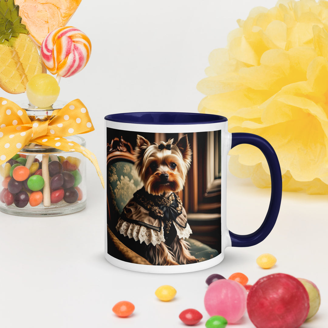 Yorkshire Terrier- Mug with Color Inside