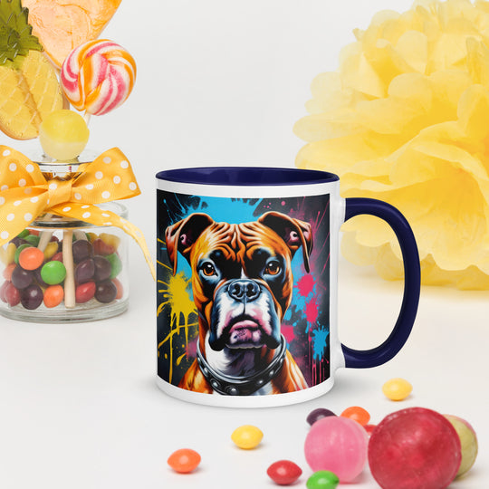 Boxer- Mug with Color Inside