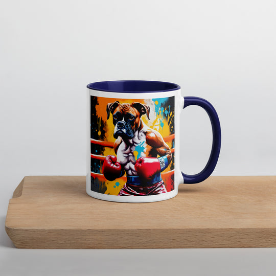 Boxer- Mug with Color Inside v4