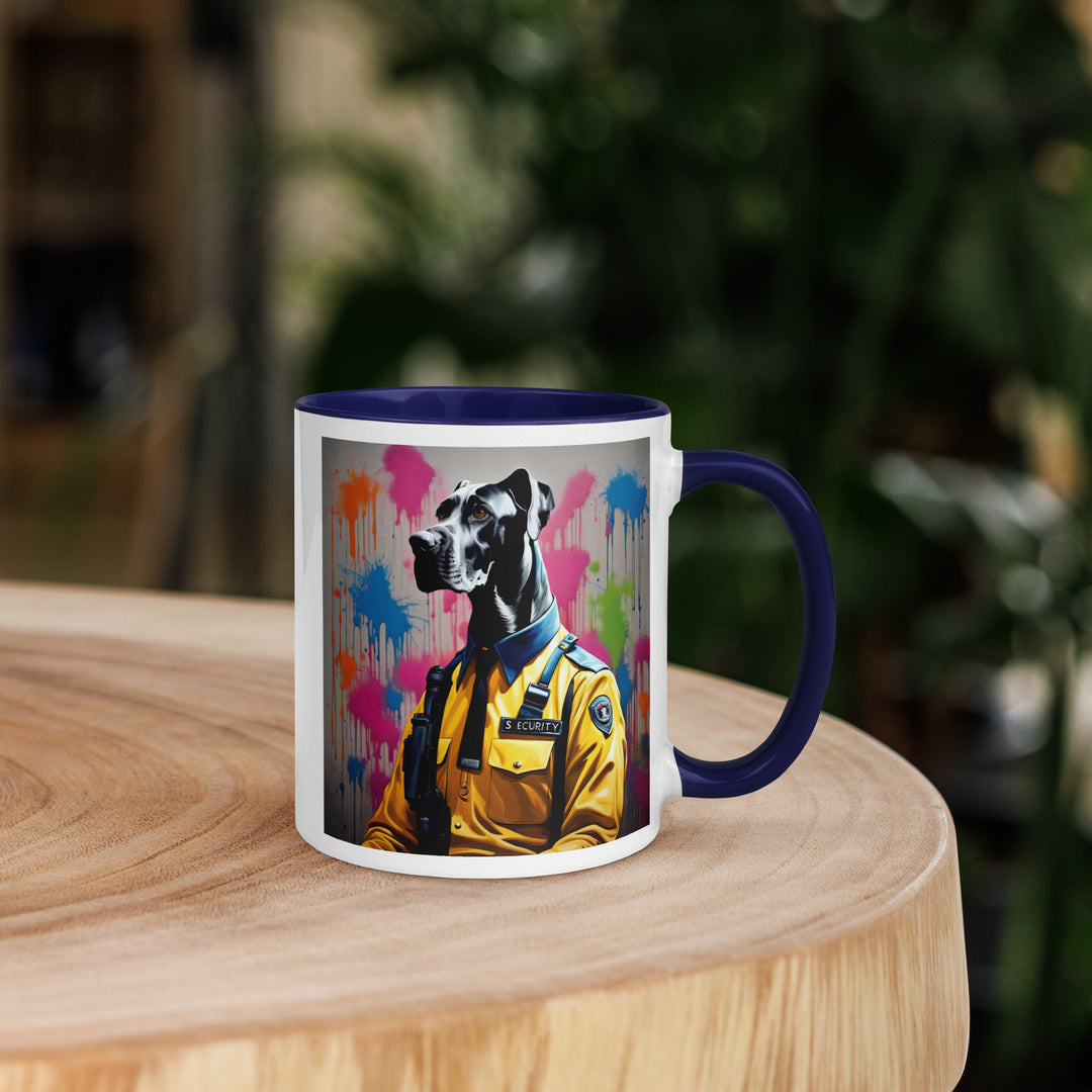 Great Dane- Mug with Color Inside v2