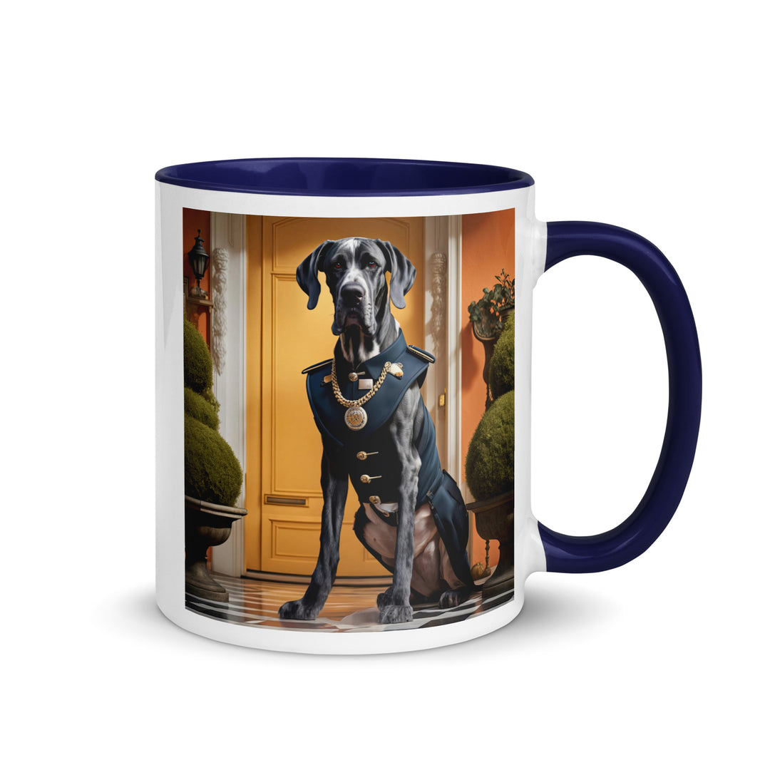 Great Dane- Mug with Color Inside v3