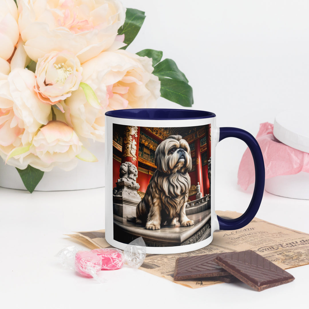 Shih Tzu- Mug with Color Inside v5