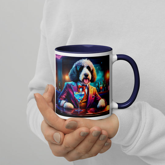 Bernedoodle General- Mug with Color Inside v3