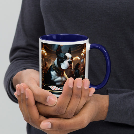 Catahoula Bulldog General- Mug with Color Inside v4