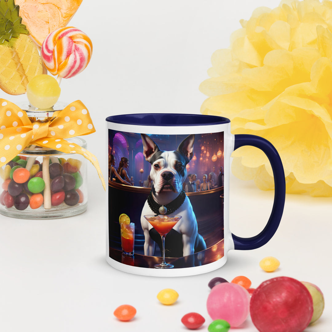 Catahoula Bulldog General- Mug with Color Inside v8