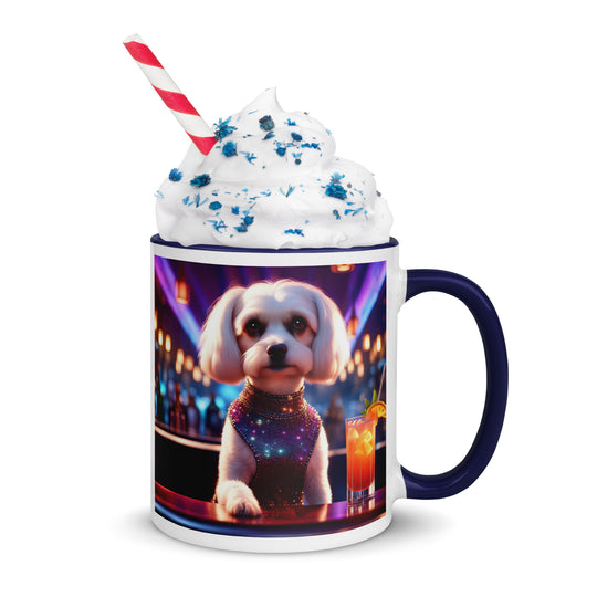 Cavachon- Mug with Color Inside v4