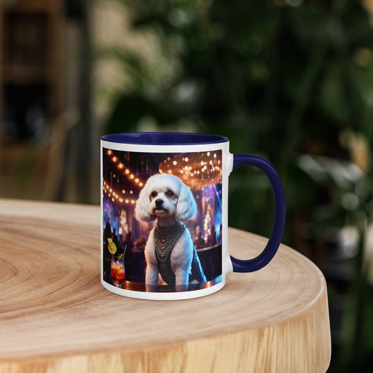 Cavachon- Mug with Color Inside v7