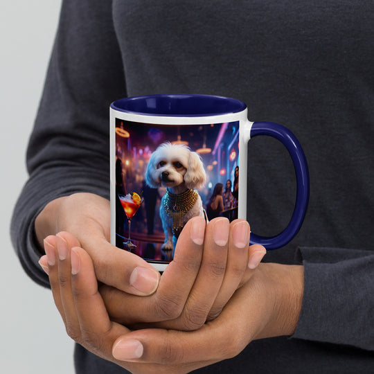 Cavachon- Mug with Color Inside v9