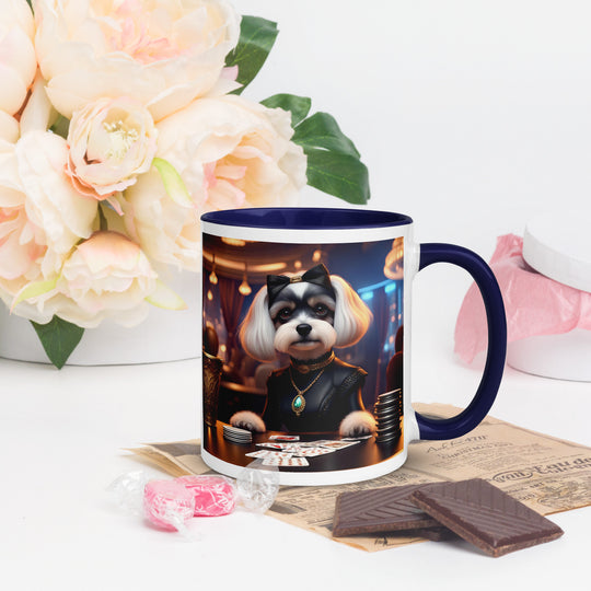 Cavachon- Mug with Color Inside v10