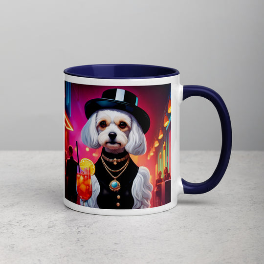 Cavachon- Mug with Color Inside v12