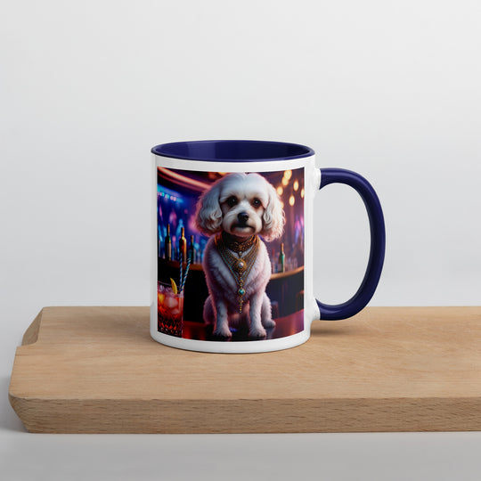 Cavachon- Mug with Color Inside v14