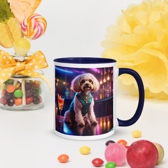 Cavapoo General- Mug with Color Inside v2