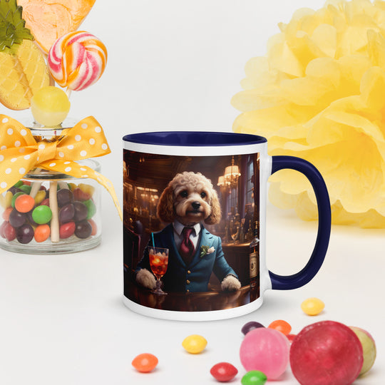 Cavapoo General- Mug with Color Inside v4