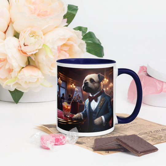 Cavapoo General- Mug with Color Inside v6