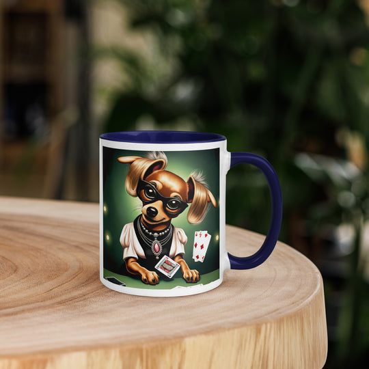 Chiweenie General- Mug with Color Inside