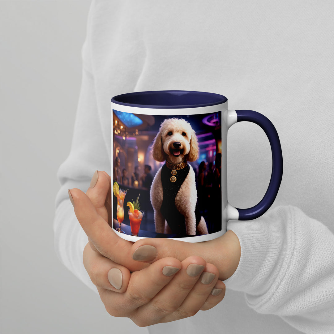 Goldendoodle- Mug with Color Inside v14